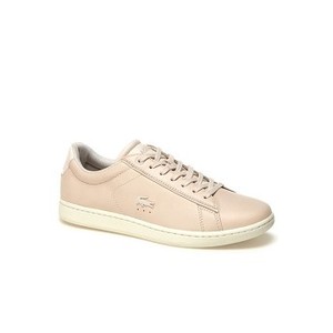 [해외] Lacoste Womens Carnaby Evo Leather Sneakers [라코스테스니커즈] light pink (34SPW0013_15J_01)