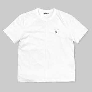 [해외] Carhartt WIP W S/S Kalsh T-Shirt [칼하트티셔츠,칼하트후드,칼하트원피스] White/Black (I023677_02_90-ST-01)