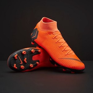 [해외] Nike Mercurial Superfly VI Academy FG/MG - Total Orange/Black/Total Orange/Volt [나이키 축구화, 풋살화, 터프화] (174023)