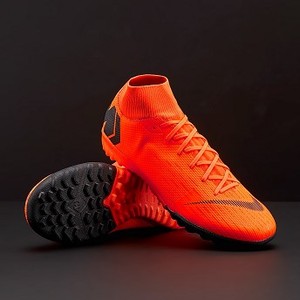 [해외] Nike Mercurial SuperflyX VI Academy TF - Total Orange/Black/Total Orange/Volt [나이키 축구화, 풋살화, 터프화] (174025)