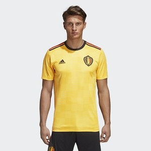 [해외] ADIDAS USA Belgium Away Jersey [아디다스축구유니폼] Bold Gold/Black (BQ4536)