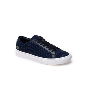 [해외] Lacoste Mens L.12.12 Lightweight Sneakers [라코스테스니커즈] navy/blue (35CAM0055_NV1_01)