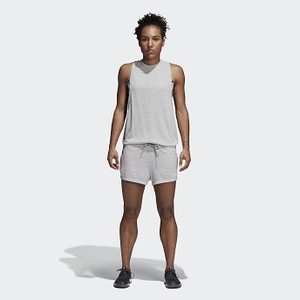 [해외] ADIDAS USA Womens Athletics Wanderlust Onesie [아디다스탱크탑] Medium Grey Heather (CW1671)