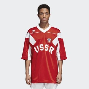[해외] ADIDAS USA Mens Originals Russia Jersey [아디다스축구유니폼] Scarlet (CE2342)