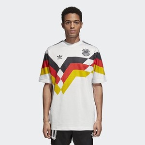 [해외] ADIDAS USA Mens Originals Germany Jersey [아디다스축구유니폼] White (CE2343)