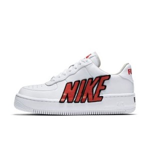 [해외] Nike Air Force 1 Upstep LX White/Black/Habanero Red/White (898421-101)