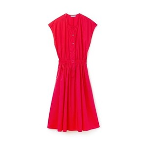 [해외] Lacoste Womens Fitted Cotton Poplin Dress [라코스테원피스] RED (EF2976_PRL_24)