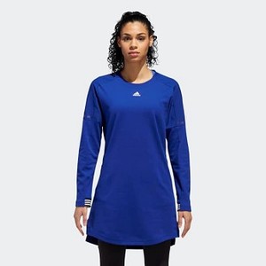 [해외] ADIDAS USA Womens Athletics ID Sport Transitional Dress [아디다스원피스,아디다스치마] Mystery Ink/White (DH8133)