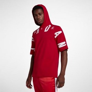 [해외] NIKE Jordan Sportswear 23 Hooded [나이키티셔츠,나이키반팔티] Gym Red/White (AA1915-687)