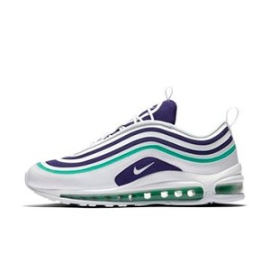 [해외] NIKE Nike Air Max 97 Ultra and x27;17 SE [나이키운동화.나이키런닝화] White/Court Purple/Emerald Green/White (AH6806-102)