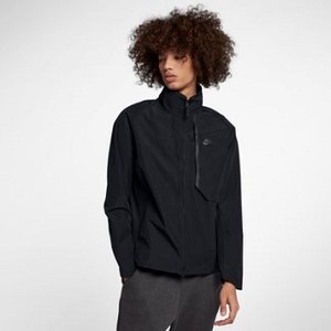 [해외] NIKE Nike Sportswear Tech Shield [나이키후드] Black/Black/Black (914082-010)