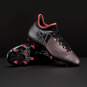 [해외] adidas X 17.3 FG - Grey/Core Black/Real Coral [아디다스축구화,아디다스풋살화] (173842)