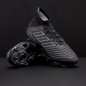 [해외] adidas Predator 18.1 FG - Core Black/Core Black/White [아디다스축구화,아디다스풋살화] (185752)