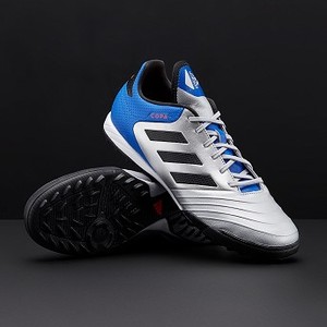 [해외] adidas Copa Tango 18.3 TF - Metallic Silver/Core Black/Football Blue [아디다스축구화,아디다스풋살화] (185880)