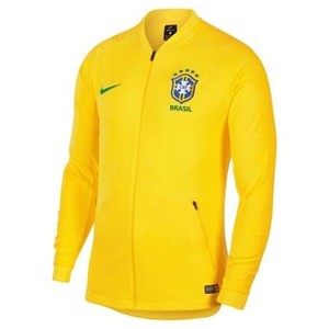 [해외] NIKE Brasil CBF Anthem [나이키후드] Midwest Gold/Lucky Green/Lucky Green (brasil-cbf-anthem-mens-soccer-jacket-YGlYAj)