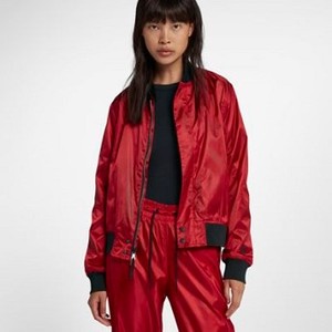 [해외] NIKE NikeLab Collection Bomber Gym Red/Black (nikelab-collection-bomber-womens-jacket-2SzSZ6)