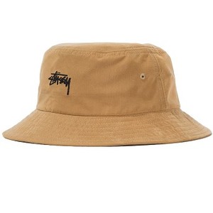[해외] Stussy Stock Bucket Hat [스투시모자] Camel (132885_BLAC_1)