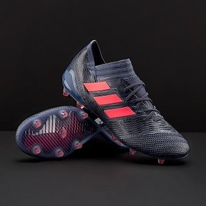 [해외] adidas Womens Nemeziz 17.1 FG - Trace Blue/Red Zest/Core Black [아디다스축구화,아디다스풋살화] (170470)
