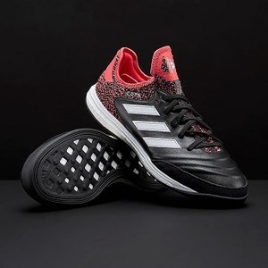 [해외] adidas Copa Tango 18.1 TR - Core Black/White/Real Coral [아디다스축구화,아디다스풋살화] (170340)
