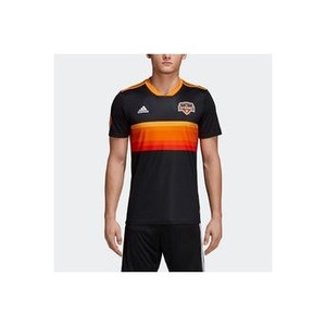 [해외] ADIDAS USA Houston Dynamo Away Replica Jersey [아디다스축구유니폼] Black/Bright Orange/White (CG1552)