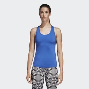 [해외] ADIDAS USA Womens Training Wanderlust Yoga Tank Top [아디다스탱크탑] Hi-Res Blue (CW1654)