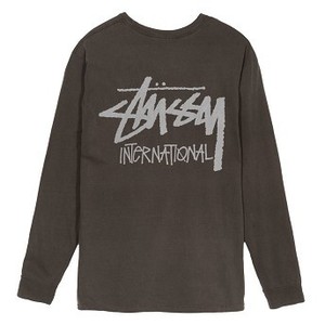 [해외] Stussy STOCK INTERNATIONAL L/SL 티셔츠 [스투시반팔티,스투시티셔츠] (3993221_BLAC_2)