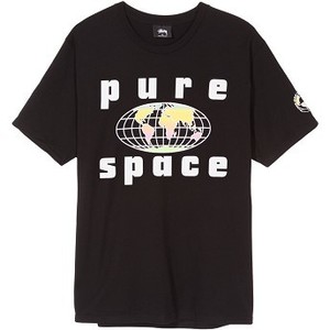 [해외] Stussy PURE SPACE 티셔츠 [스투시반팔티,스투시티셔츠] (1904233_BLAC_1)