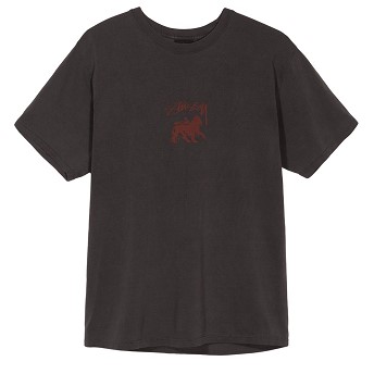 [해외] Stussy STOCK LION 티셔츠 [스투시반팔티,스투시티셔츠] (1904242_BLAC_1)