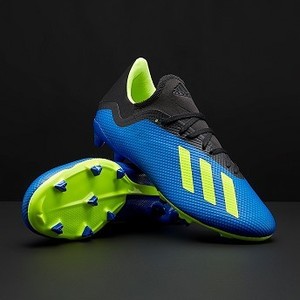 [해외] adidas X 18.3 FG - Football Blue/Solar Yellow/Core Black [아디다스축구화,아디다스풋살화] (185721)