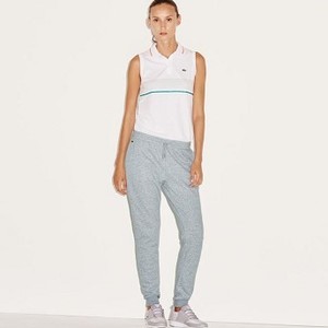 [해외] Lacoste Womens Lacoste SPORT Tennis Fleece Trackpants [라코스테바지] silver grey chine (XF3168_CCA_24)