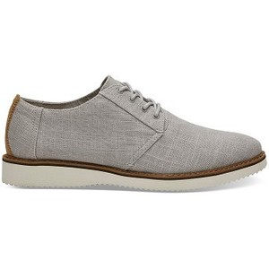 [해외] TOMS Grey Linen Mens Preston Dress Shoes [탐스슬립온,탐스슈즈] (889556396832)