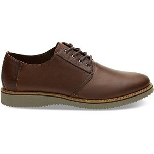[해외] TOMS Peanut Brown Leather Mens Preston Dress Shoes [탐스슬립온,탐스슈즈] (889556501427)