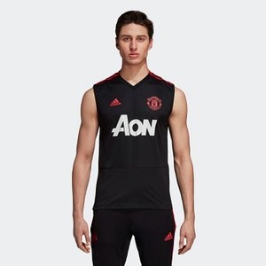 [해외] ADIDAS USA Mens Soccer Manchester United Training Jersey [아디다스축구유니폼] Black/Blaze Red/Core Pink (CW7620)