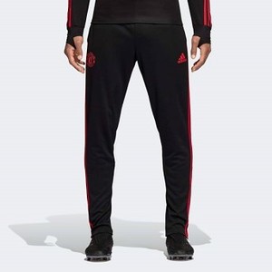 [해외] ADIDAS USA Mens Soccer Manchester United Training Pants [아디다스바지,트레이닝바지] Black/Blaze Red/Core Pink (CW7614)