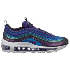 [해외] Nike 나이키 에어 맥스 97 - Girls Grade School [나이키운동화] Court Purple/Rush Pink/Neptune Blue/Black (V3181500)