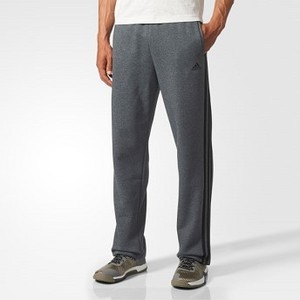 [해외] ADIDAS USA Mens Training Essentials 3-Stripes Fleece Pants [아디다스바지,트레이닝바지] Dark Grey Heather (CD8864)