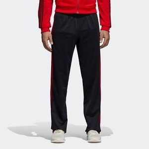 [해외] ADIDAS USA Mens Training Essentials 3-Stripes Pants [아디다스바지,트레이닝바지] Black/Scarlet (CF5074)