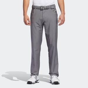 [해외] ADIDAS USA Mens Golf Ultimate365 Heathered Five-Pocket Pants [아디다스바지,트레이닝바지] Grey Heathered (DQ2189)