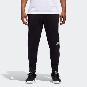 [해외] ADIDAS USA Mens Basketball Sport Pants [아디다스바지,트레이닝바지] Black/White/White (DN8353)