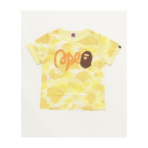 [해외] BAPE PASTEL COLOR CAMO 티셔츠 K [베이프] 옐로우 (33287954_31_d_215)