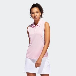 [해외] Womens Golf Ultimate365 Climacool Polo Shirt [아디다스 탱크탑] True Pink (DQ0549)