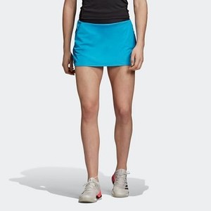 [해외] Womens Tennis Club Skirt [아디다스 스커트] Shock Cyan (DW9138)