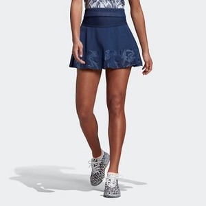 [해외] Womens Tennis adidas by Stella McCartney Court Floral Skirt [아디다스 스커트] Night Indigo (DP0254)