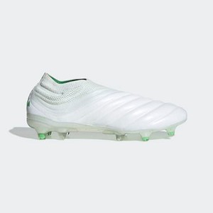 [해외] Mens Soccer Copa 19+ Firm Ground Cleats [아디다스 축구화] Cloud White/Solar Lime/Cloud White (BB9184)