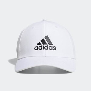 [해외] Mens Golf A-Stretch adidas Badge of Sport Tour Hat [아디다스 볼캡] White (DX0601)