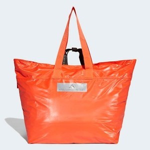 [해외] Womens adidas by Stella McCartney Tote Bag [아디다스 토트,짐백] Bold Orange/Charcoal Solid Grey (DZ1066)