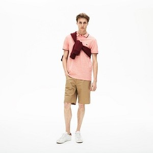 [해외] Mens Regular Fit Lightweight Cotton Shorts [라코스테 바지] Beige (FH4802-51)