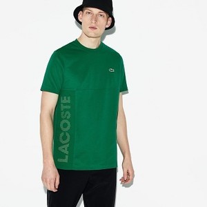 [해외] Mens SPORT Crew Neck Ultra Light T-shirt [라코스테 반팔,폴로티] Green/White (TH3490-51)