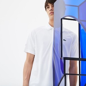 [해외] Mens Polo x Novak Djokovic - Exclusive Edition [라코스테 반팔,폴로티] White (DH3884-51)