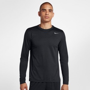 [해외] Nike Dri-FIT Legend 2.0 [나이키 긴팔] Black/Black/Matte Silver (718837-010)